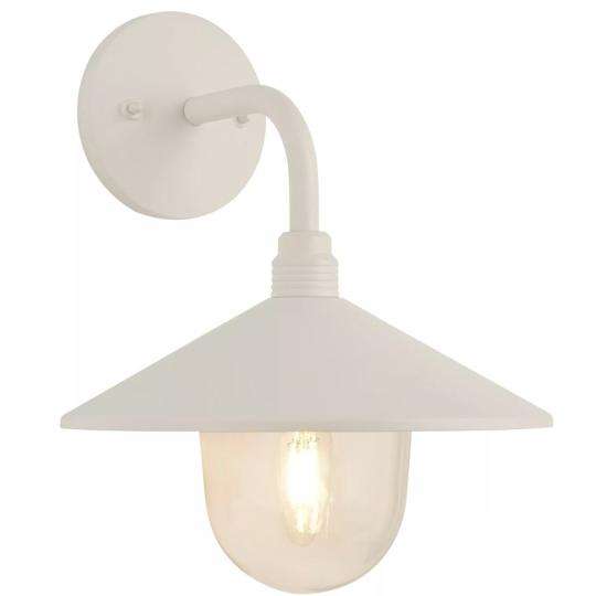 biela cottage country vonkajsia lampa mediteransky kov vodotesny terasa zahrada osvetlenie balaton chalupa vidiecky dom renovacia lameridiana.jpg